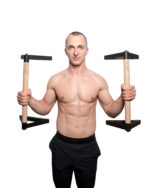 Paraletki metal + drewno - obrazek 2